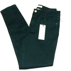 Bisou Bisou Indigo Skinny Fit Jeans Mid Rise Size 12 Designer Michele Bohbot New